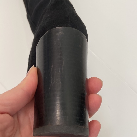 Stuart Weitzman Highjack Suede OTK boot. - Picture 13 of 14